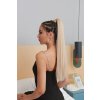 Hedvábný clip in WRAP AROUND PONYTAIL - světlá blond