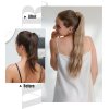 Hedvábný clip in WRAP AROUND PONYTAIL - světlá blond