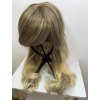 2439 3 blond paruka z pravych a umelych vlasu aggie