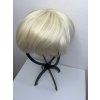 2484 3 svetle blond paruka z pravych a umelych vlasu janette