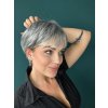 2799 1 prosedivela pixie paruka z pravych a umelych vlasu molly
