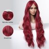 4071 3 extra dlouha cervena paruka dona