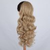 3942 1 vlnity ponytail se stahovaci gumou prirodni blond