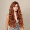 Měděně červená dlouhá paruka Ebelin s jemnými vlnami