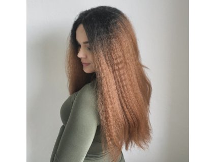 Krepatá paruka Molly se síťkou (lace front)
