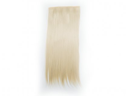 světlé blond vlasové příčesky rovné (1)