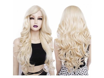 Blond vlnitá paruka Isabel Lace front