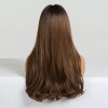 Hnědá vlnitá paruka Delilah s ofinou, LC204-2 a LC368-2