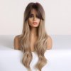Blond paruka Carla s tmavými kořínky, LC237-4
