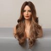 Hnědá vlnitá paruka Valentina, LC5216