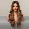 Hnědá vlnitá paruka Valentina, LC5216