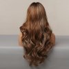Hnědá vlnitá paruka Valentina, LC5216