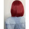 Červená mikádo paruka Laura se síťkou (lace front)
