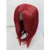Červená mikádo paruka Laura se síťkou (lace front)