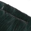 Vlasy clip in 7 pásů - zelené vlasové příčesky rovné 50 cm