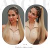 Hedvábný clip in WRAP AROUND PONYTAIL - světlá blond