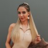 Hedvábný clip in WRAP AROUND PONYTAIL - světlá blond