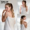 Hedvábný clip in WRAP AROUND PONYTAIL - přírodní ombré