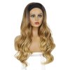 Zlatá paruka Jenny s čelenkou