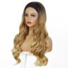 Zlatá paruka Jenny s čelenkou