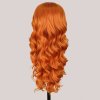 Zlatavě oranžová paruka Lorena se síťkou (lace front)
