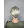Měsíční bílá pixie paruka z pravých a umělých vlasů Willa