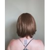 Zrzavá mikádo paruka z pravých a umělých vlasů Fleur