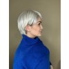 Arktická pixie paruka z pravých a umělých vlasů Sandy
