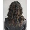 Černá mikádo paruka s melíry Melissa