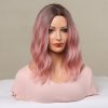 Světle růžová mikádo paruka Cora