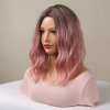 Světle růžová mikádo paruka Cora