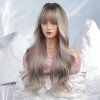 Dlouhá tmavá blond paruka Eden