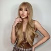 Blond paruka Brenda s ofinou