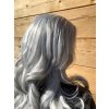 Moderní šedá paruka Daria se síťkou (8)