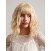 Zářivá blond mikádo paruka Ingrid s ofinou