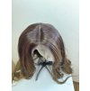 Zářivá přírodní hnědá paruka Love se síťkou (lace front)