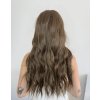 Dlouhá oříškově hnědá paruka Jenna se síťkou (lace front)