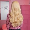 Dlouhá blond paruka Ofélie