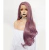 Fialová paruka Jasminne se síťkou (lace front)