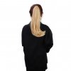 Rovný PONYTAIL se skřipcem - blond