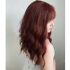 Měděná mikádo paruka Sophie s ofinou