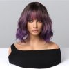 Fialová ombré mikádo paruka Aria