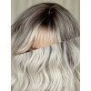 Stříbrná ombré mikádo paruka Kara