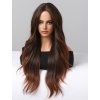 Dlouhá hnědá paruka Medlin