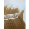 Vlasy clip in 3 kusy mix popelavé blond a medové blond vlasové příčesky rovné 55 cm (3)