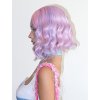 Krátká světle růžová mikádo paruka Hailey s melíry