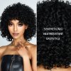 Černá afro kudrnatá paruka Samatha