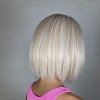 Elegantní platinová blond mikádo paruka Paris s ofinou
