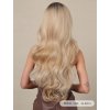 Zářivá dlouhá blond paruka Luna s jemnými vlnami