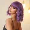 Krátká vlnitá paruka Liliana ve svěží pastelově fialové barvě